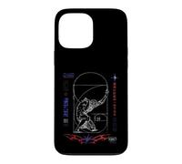 Custodia per iPhone 13 Pro Max Il Caos fa parte del piano Vitruvian Man Y2K Streetwear