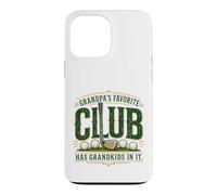 Custodia per iPhone 13 Pro Max Il club preferito del nonno ha nipoti in esso Golf