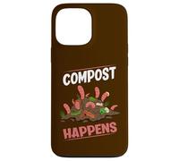 Custodia per iPhone 13 Pro Max Il compost accade - Divertente allevamento di lombrichi