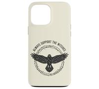 Custodia per iPhone 13 Pro Max Il corvo sostiene sempre le streghe streghe corvo gotico occulto