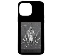 Custodia per iPhone 13 Pro Max Il Mago, Scheletro Tarocchi Card Occulto Halloween Gotico