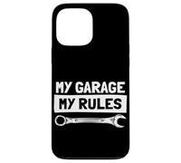 Custodia per iPhone 13 Pro Max Il mio garage le mie regole Car Lover Mechanic Garage Car Guy