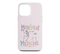 Custodia per iPhone 13 Pro Max Il movimento di terapia fisica è scheletro della medicina