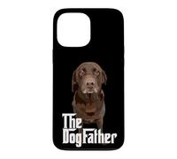 Custodia per iPhone 13 Pro Max Il padre del cane Brown Labrador Chocolate Retriever Lab Dad