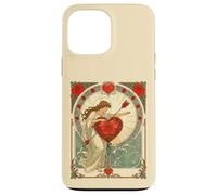 Custodia per iPhone 13 Pro Max Il peso dell'amore Vintage Art Nouveau Romance