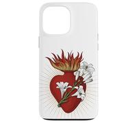 Custodia per iPhone 13 Pro Max Il più casto cuore di San Giuseppe cattolico