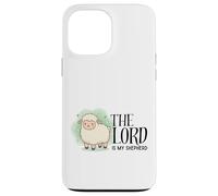 Custodia per iPhone 13 Pro Max Il Signore è il mio pastore Salmo 23 Agnello di pecora