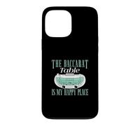 Custodia per iPhone 13 Pro Max Il tavolo del Baccarat è il mio posto felice Giocatori di Baccarat divertenti