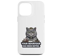 Custodia per iPhone 13 Pro Max Il tuo comportamento è stato notato - Sarcastico gatto britannico