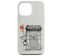 Custodia per iPhone 13 Pro Max Illustrazione di Shotokan Karate Dojo Tokyo Giappone