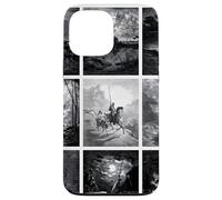 Custodia per iPhone 13 Pro Max Illustrazioni di Don Chisciotte di Gustave Dore