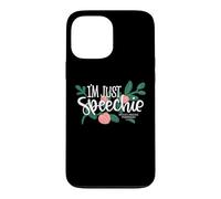 Custodia per iPhone 13 Pro Max Im Just Speechie Patologo Linguoterapia Pesche