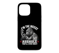 Custodia per iPhone 13 Pro Max I'm The Nicest Asshole You'll Ever Meet Monkey