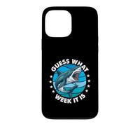 Custodia per iPhone 13 Pro Max Indovina che settimana è - Shark Lover Ocean Marine Biology