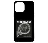 Custodia per iPhone 13 Pro Max Intelligenza Artificiale Mirror Dati Self Cyberpunk AI grande