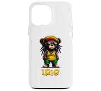 Custodia per iPhone 13 Pro Max IRIE Orsacchiotto Giamaica radici rasta reggae music