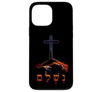 Custodia per iPhone 13 Pro Max It is Finished - Hebrew Cross of Jesus Passover Easter