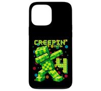 Custodia per iPhone 13 Pro Max It's My 4th Birthday Boy Gamer Creepin' Into 4 Gamer Pixel