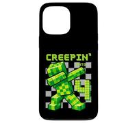 Custodia per iPhone 13 Pro Max It's My 4th Birthday Boy Gamer Creepin' Into 4 Gamer Pixel