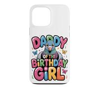 Custodia per iPhone 13 Pro Max It's My dad's Birthday piccione Daddy Family Bday