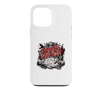 Custodia per iPhone 13 Pro Max IVARS ROOM Mappa della battaglia vichinga Teschi corvi