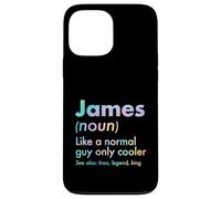 Custodia per iPhone 13 Pro Max James Like A Normal Guy Only Cooler Legend King Nome