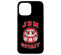 Custodia per iPhone 13 Pro Max JDM Spirit Daruma Vittoria Kanji - Stile Strada Giapponese