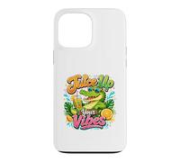 Custodia per iPhone 13 Pro Max Juice Up Your Vibes Bevanda estiva alligatore