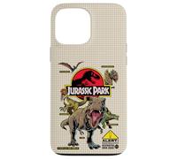 Custodia per iPhone 13 Pro Max Jurassic Park Dinosaur Breach