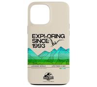 Custodia per iPhone 13 Pro Max Jurassic World Exploring Since 1993