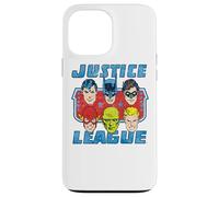 Custodia per iPhone 13 Pro Max Justice League Faces of Justice