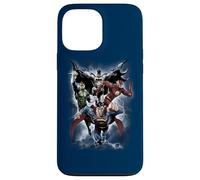 Custodia per iPhone 13 Pro Max Justice League The Coming Storm