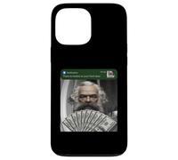 Custodia per iPhone 13 Pro Max Karl Marx C'è movimento alla tua porta di casa Il comunismo sciocco