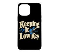 Custodia per iPhone 13 Pro Max Keeping It Low Key Basso Chitarrista Umorismo