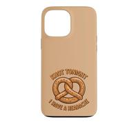 Custodia per iPhone 13 Pro Max Knot Tonight I Have A Headache Funny Food Pretzel Sarcastico