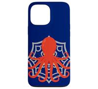 Custodia per iPhone 13 Pro Max Kraken Sea Creature Subacquee Oceano Gigante Calamaro Polpo