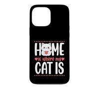 Custodia per iPhone 13 Pro Max La casa è dov'è il mio gatto