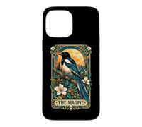 Custodia per iPhone 13 Pro Max La gazza Corvid Birdwatching Bird Lover