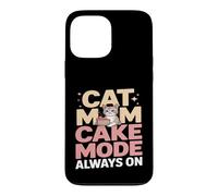 Custodia per iPhone 13 Pro Max La modalità Cat Mom Cake è sempre attiva Sweet Lover