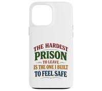 Custodia per iPhone 13 Pro Max La prigione più difficile da lasciare costruita per la sicurezza