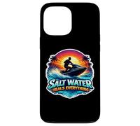 Custodia per iPhone 13 Pro Max L'acqua salata guarisce tutto Jetski Jet Ski Scooter PWC Quote
