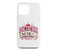 Custodia per iPhone 13 Pro Max Lactation Station, Lactating Mothers Breastfeeding New Mom