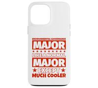 Custodia per iPhone 13 Pro Max Laurea studentesca di governance ambientale - Tranne molto