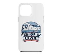 Custodia per iPhone 13 Pro Max Le bianche scogliere di Dover Gateway verso l'Inghilterra