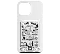 Custodia per iPhone 13 Pro Max Le regole del campeggio sono il campeggio La vita è il