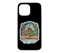 Custodia per iPhone 13 Pro Max Le storie si svolgono Magic Awaits Book Lover Biblioteca Bookworm Fan
