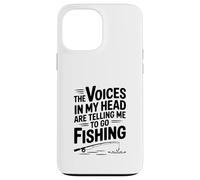 Custodia per iPhone 13 Pro Max Le voci nella mia testa mi dicono di andare a pescare