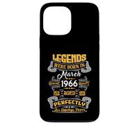 Custodia per iPhone 13 Pro Max Legend February 1966 Vintage 60th Birthday Tees Made in 1966