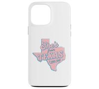 Custodia per iPhone 13 Pro Max Lei è del Texas, posso dirlo a Cowgirl