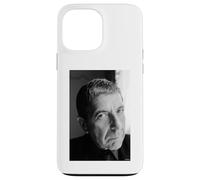 Custodia per iPhone 13 Pro Max Leonard Cohen Hallelujah Ritratto di cantautore di AJ Barratt